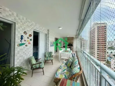 Apartamento com 3 Quartos à venda, 118m² no Vila Alzira, Guarujá