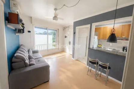Apartamento com 1 Quarto à venda, 44m² no Jardim do Salso, Porto Alegre