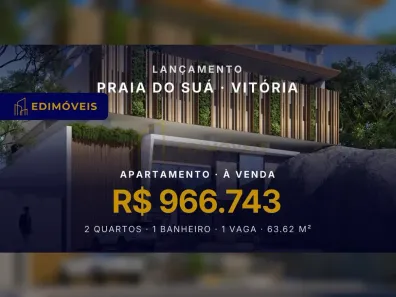 Apartamento com 2 Quartos à venda, 63m² no Praia do Suá, Vitória