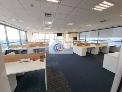 Sala Comercial para alugar, 266m² no Cidade Monções, São Paulo
