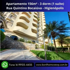 Apartamento com 3 Quartos à venda, 156m² no Centro, Ribeirão Preto