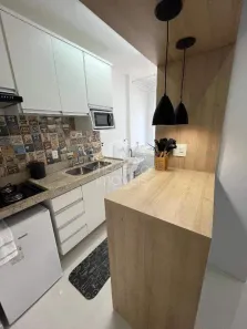 Apartamento com 1 Quarto para alugar, 30m² no Itararé, São Vicente