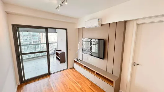 Apartamento com 1 Quarto para alugar, 50m² no Jardim das Acácias, São Paulo