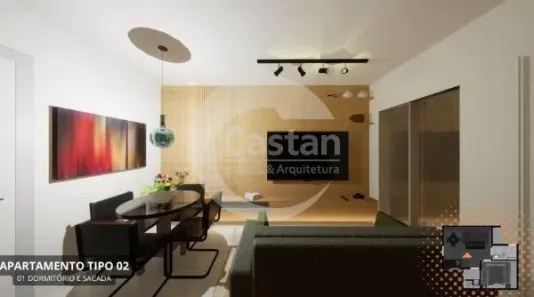 Apartamento com 1 Quarto à venda, 29m² no Mooca, São Paulo