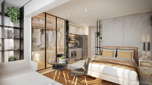 Apartamento com 1 Quarto à venda, 29m² no República, São Paulo