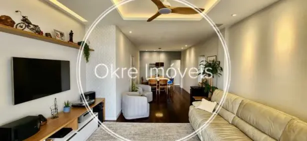 Apartamento com 3 Quartos à venda, 125m² no Jardim Botânico, Rio de Janeiro