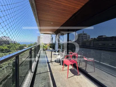 Apartamento com 4 Quartos para alugar, 231m² no Leblon, Rio de Janeiro
