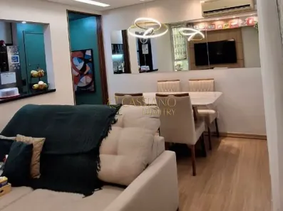 Apartamento com 3 Quartos para alugar, 66m² no Vila Industrial, São José dos Campos