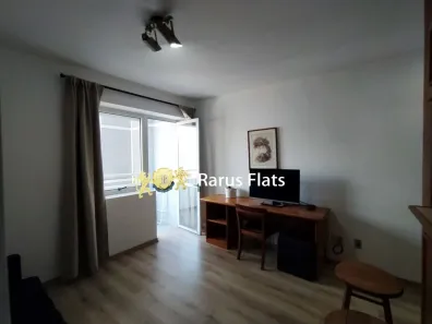 Flat com 1 Quarto para alugar, 38m² no Cerqueira César, São Paulo