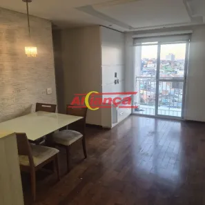 Apartamento com 3 Quartos para alugar, 64m² no Jardim Bela Vista, Guarulhos