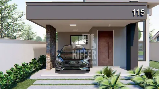 Casa de Condomínio com 3 Quartos à venda, 99m² no Pindobas, Maricá