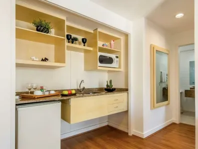 Flat com 1 Quarto à venda, 35m² no Indianópolis, São Paulo