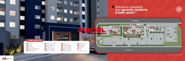 Apartamento com 2 Quartos à venda, 42m² no Jardim das Paineiras I, São José dos Campos