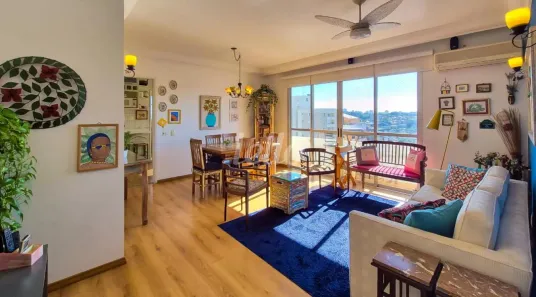 Apartamento com 3 Quartos para alugar, 107m² no Vila Progredior, São Paulo
