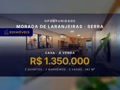 Casa com 3 Quartos à venda, 182m² no Morada de Laranjeiras, Serra