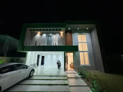 Casa de Condomínio com 5 Quartos à venda, 484m² no Alphaville (Abrantes), Camaçari