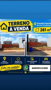 Lote/Terreno à venda, 261m² no Primavera do Leste, Primavera do Leste
