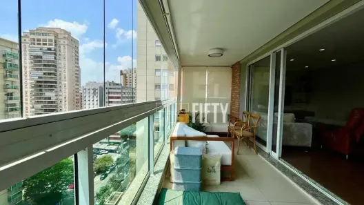 Apartamento com 3 Quartos para venda ou aluguel, 184m² no Brooklin Paulista, São Paulo