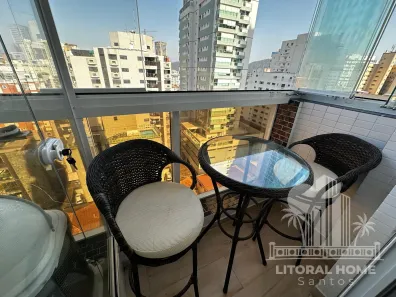 Apartamento com 1 Quarto à venda, 62m² no Ponta da Praia, Santos