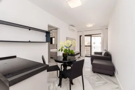 Flat com 1 Quarto para alugar, 42m² no Itaim Bibi, São Paulo