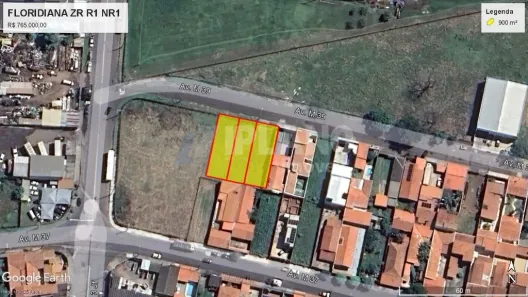 Lote/Terreno à venda, 900m² no Jardim Floridiana, Rio Claro