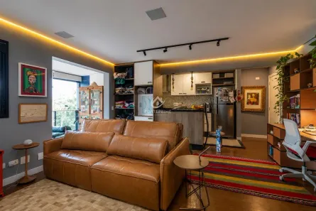 Apartamento com 1 Quarto à venda, 62m² no Jardim Santo Amaro, São Paulo