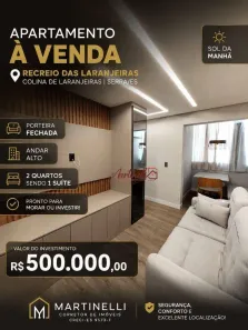 Apartamento com 2 Quartos à venda, 65m² no Colina de Laranjeiras, Serra