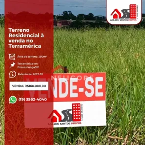 Lote/Terreno à venda, 250m² no Terramérica RS, Pirassununga
