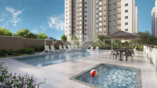 Apartamento com 2 Quartos à venda, 48m² no Itaum, Joinville