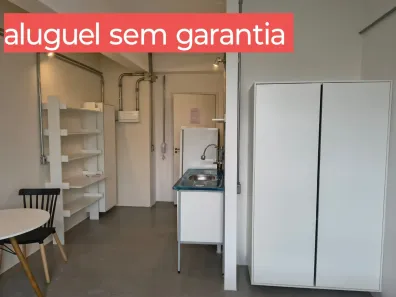 Apartamento com 1 Quarto para alugar, 25m² no República, São Paulo
