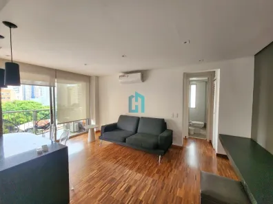 Apartamento com 1 Quarto para alugar, 45m² no Indianópolis, São Paulo