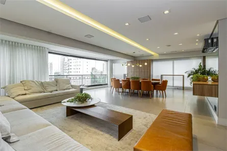 Apartamento com 3 Quartos para alugar, 220m² no Indianópolis, São Paulo