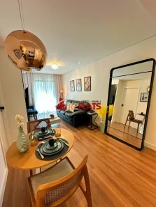 Flat com 1 Quarto à venda, 45m² no Brooklin Paulista, São Paulo