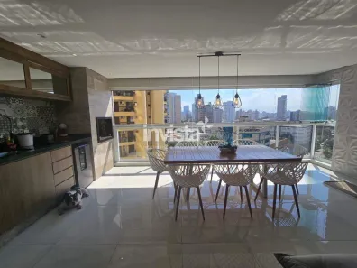 Apartamento com 3 Quartos à venda, 132m² no Ponta da Praia, Santos