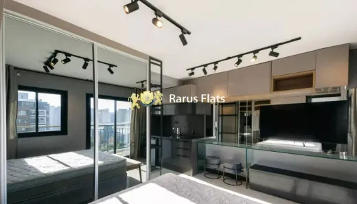 Flat com 1 Quarto para alugar, 27m² no Indianópolis, São Paulo