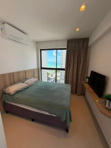 Apartamento com 1 Quarto para alugar, 32m² no Boa Viagem, Recife