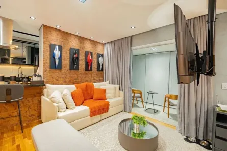 Apartamento com 1 Quarto à venda, 52m² no Alphaville, Santana de Parnaíba
