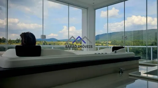 Casa de Condomínio com 5 Quartos à venda, 585m² no Condomínio Reserva da Serra, Jundiaí