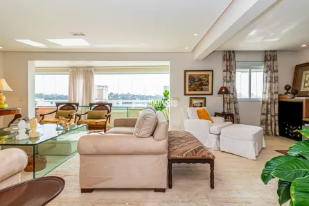 Apartamento com 3 Quartos para alugar, 182m² no Real Parque, São Paulo