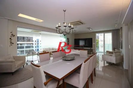 Apartamento com 4 Quartos à venda, 277m² no Embaré, Santos