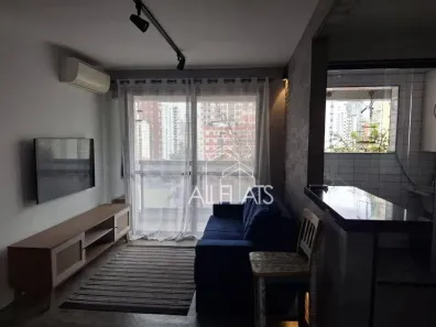 Flat com 1 Quarto para venda ou aluguel, 41m² no Vila Nova Conceição, São Paulo