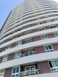 Apartamento com 2 Quartos para alugar, 56m² no Ponta Negra, Natal