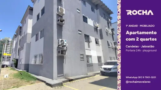 Apartamento com 2 Quartos para alugar, 53m² no Candeias, Jaboatão dos Guararapes