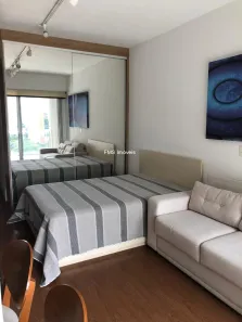 Apartamento com 1 Quarto para alugar, 36m² no Cidade Monções, São Paulo