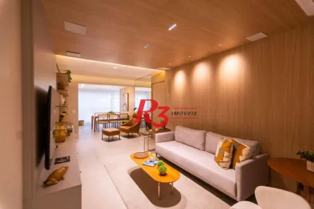Apartamento com 3 Quartos à venda, 132m² no Pompéia, Santos