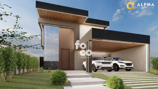 Casa de Condomínio com 3 Quartos à venda, 283m² no Shopping Park, Uberlândia