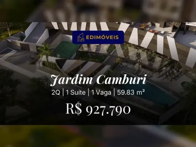 Apartamento com 2 Quartos à venda, 59m² no Jardim Camburi, Vitória