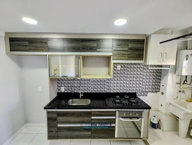 Apartamento com 2 Quartos para alugar, 60m² no Chácara Agrindus, Taboão da Serra