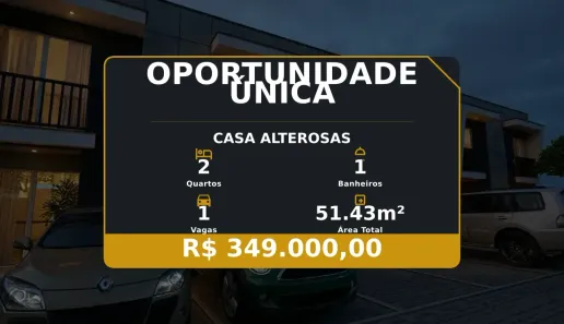Casa com 2 Quartos à venda, 51m² no Alterosas, Serra