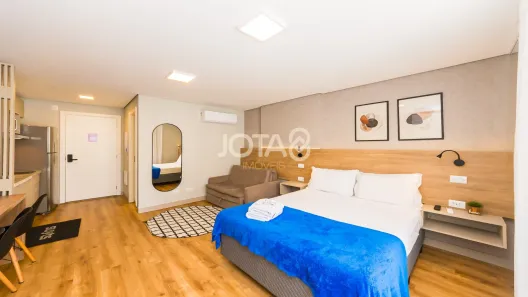 Apartamento com 1 Quarto para alugar, 29m² no Centro, Curitiba